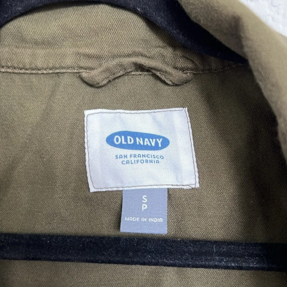 Old Navy Army Green Utility Jacket - Picture 3 of 5
